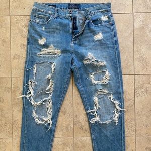 LUCKY brand denim Distressed Bridgette Skinny